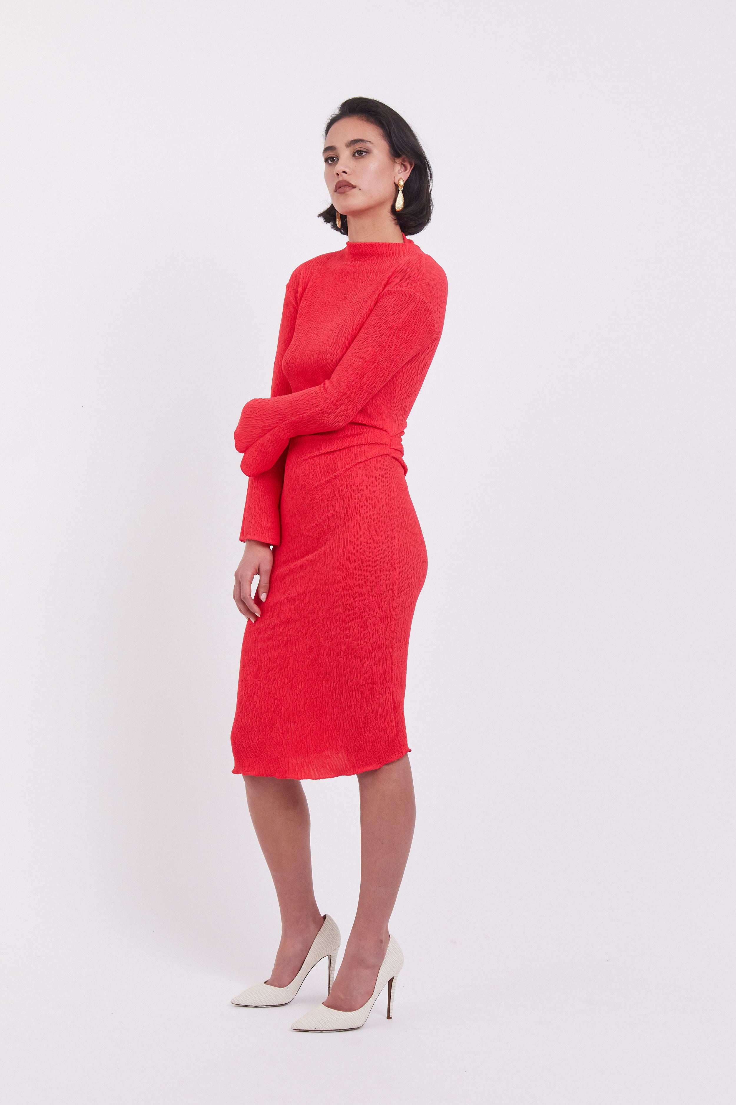 Ross Red Sweater Outfit Fall-Themed Outfits From 'Friends' Best